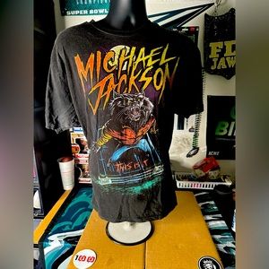 Vintage Michael Jackson this is it tour T-shirt
